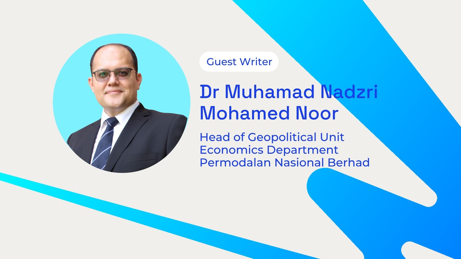 Dr Muhamad Nadzri Mohamed Noor - PNB Econs dept EN.